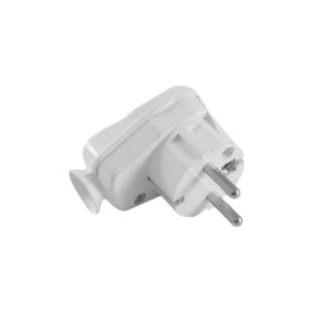 Wtyczka sieciowa kątowa z wyłącznikiem (produkcja Polska)