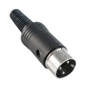 Wtyk DIN 3-pinowy (345) na kabel (ATARI)