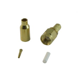 Wtyk SMA RP na kabel RG174 zaciskany