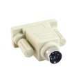  Adapter wtyk D-SUB 9 RS-232 na wtyk miniDIN6 PS/2