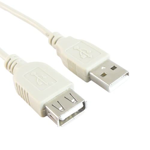 Komp.Przył.USB Wt.A-Gn.A 1,5m