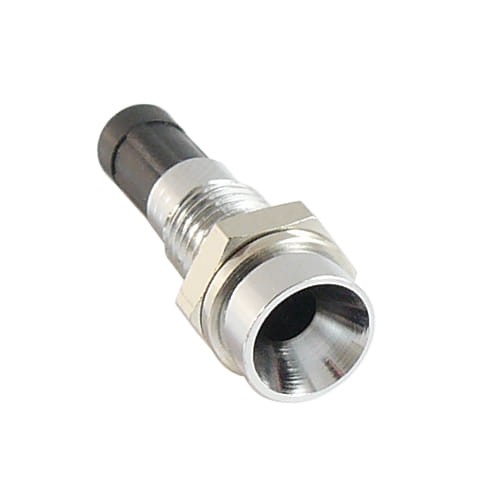 Oprawka do diod LED metalowa chromowana 3mm wklęsła