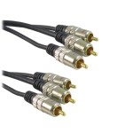 Przyłącze 3 wtyki RCA na 3 wtyki RCA (AV) DIGITAL 0.6m