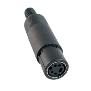 Gniazdo miniDIN/SVHS 4-pinowe na kabel