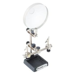 Lupa + Uchwyt montażowy  trzecia ręka  SN-392 Proskit