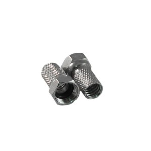 Wtyk F nakręcany na kabel 6.8mm HQ z uszczelką