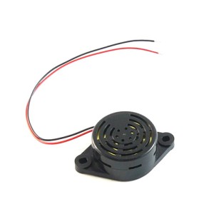 Piszczyk średnica 33mm 12V/20mA z przewodami