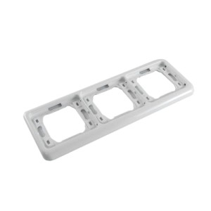 Ramka montażowa potrójna pozioma