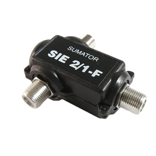 Sumator antenowy SIE/2 wewnętrzny (złącze F)