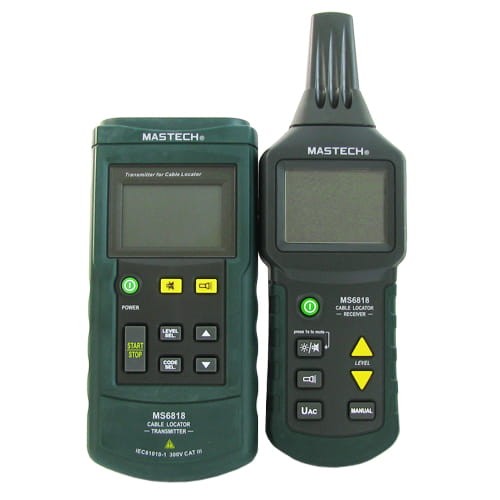 Miernik MS6818 lokalizator przewodów profesjonalny