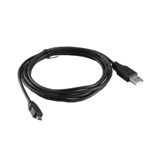 Przyłącze USB 2.0 wtyk A na wtyk miniUSB (do aparatów Sanyo/Fuji) 1.5m