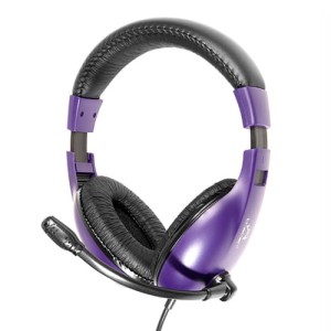 Słuchawki z mikrofonem VEGA TRACER VIOLET