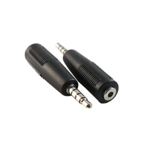 Przejście wtyk jack 3,5mm 4-polowy na gniazdo jack 2,5mm 4-polowy
