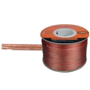 Kabel głośnikowy przeźroczysty Prolink OFC (grubość żył 2 x 1,5mm2)