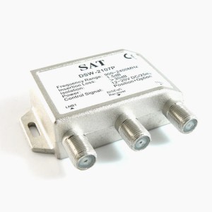 Antenowy przełącznik konwenterów DISEqC 2.0 (2x1)