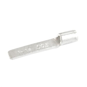 Konektor płaski cynowany średnica 3mm długość 19.5mm przekrój przewodu 0.25 - 1.65 mm2