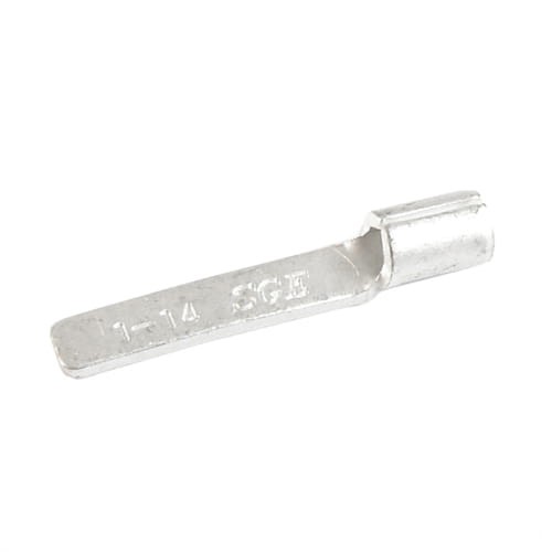 Konektor płaski cynowany średnica 3mm długość 19.5mm przekrój przewodu 0.25 - 1.65 mm2 - opakowanie 100 sztuk