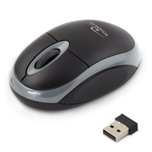 Mysz bezprzewodowa VULTURE USB czarno-szara