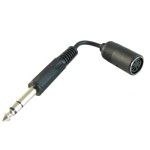 Adapter DIN 5 Pin (545) na Jack 3,5 mm Przejściówka Audio do Instrumentów i Sprzętu AV