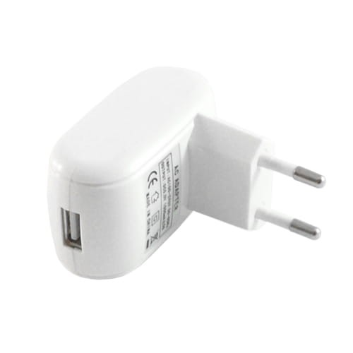 Ładowarka/zasilacz sieciowy USB 5V 1A (do iPod a, GPS)