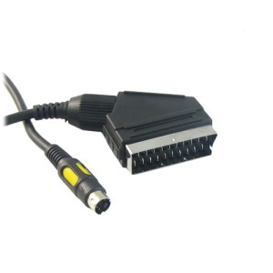 Przyłącze wtyk SCART (EURO) na wtyk SVHS 4pin HQ 5m