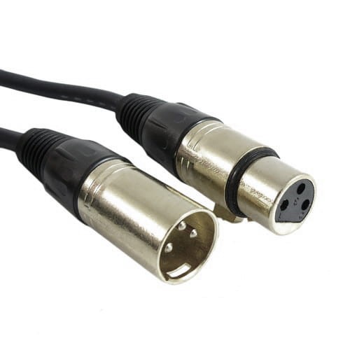 Przyłącze mikrofonowe wtyk XLR na gniazdo XLR 3pin HiFi 10m