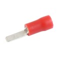 Konektor męski 50450 2.8mm izolowany czerwony przekrój przewodu 0.5 - 1.5 mm2 - opakowanie 100 sztuk