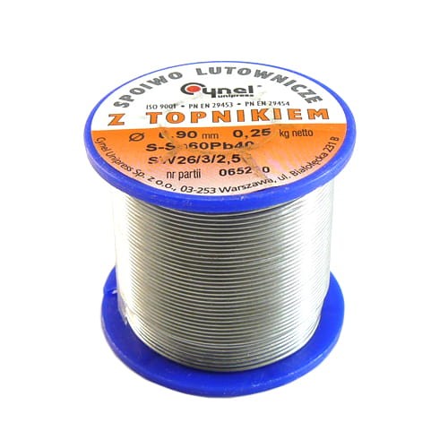 Spoiwo LC60-SW26 średnica 0.90mm 250g