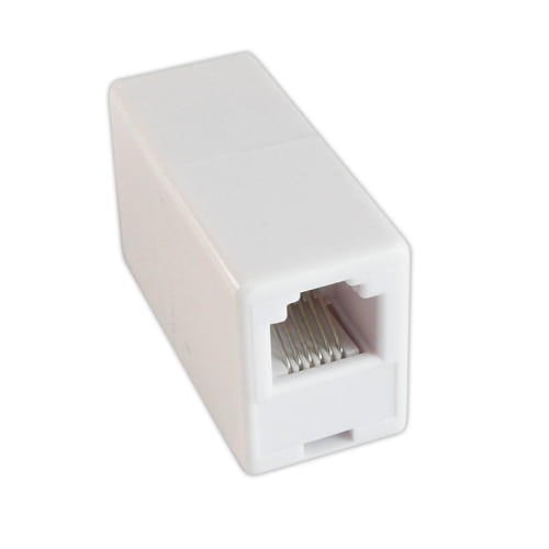 Telefoniczny łącznik modularny gniazdo - gniazdo 6pin