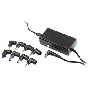 Zasilacz do laptopa uniwersalny automatyczny 15-20V 70W 8 końcówek