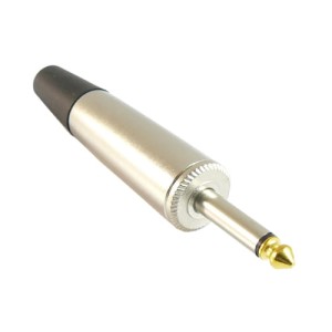 Wtyk Jack 6.3mm mono metalowy mikrofonowy