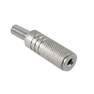 Gniazdo Jack 3.5mm mono metal na kabel