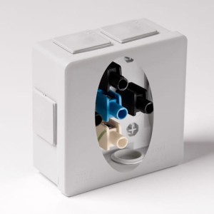 Puszka N/T popielata Wymiary 80x80x32