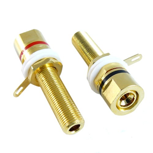 Gniazdo banankowe montażowe
