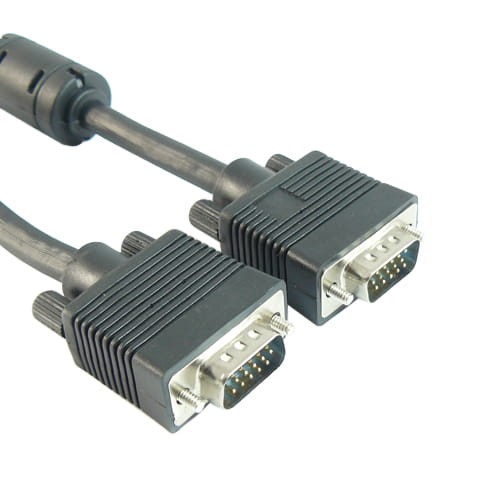 Przyłącze do monitora wtyk HDB 15 VGA na wtyk HDB 15 VGA z filtrem 1.8m