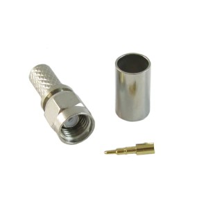 Wtyk SMA na kabel H155 zaciskany