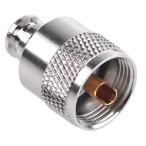 Wtyk UHF nakręcany na kabel RG58U, krótki (Cu) 20mm