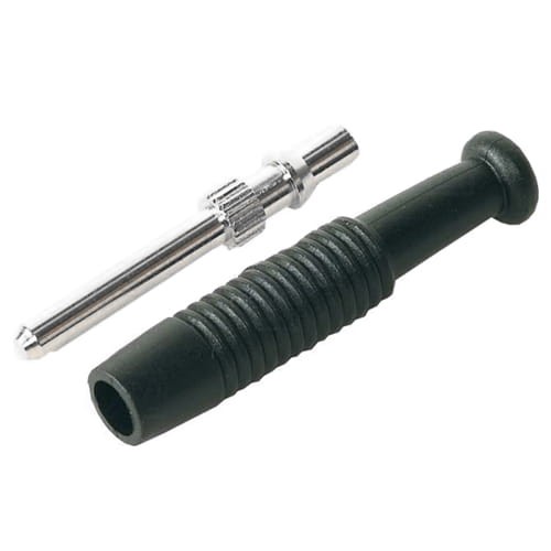 Wtyk bananowy 2mm na kabel 6A/60V