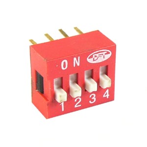 Przełącznik DIP 4 pin
