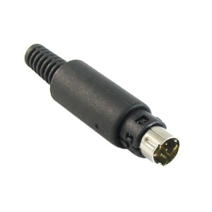 Wtyk miniDIN/SVHS 8-pinowy na kabel