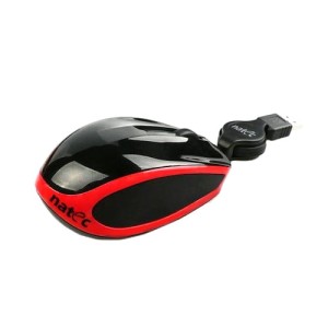 Mysz bezprzewodowa Vulture czarno-czerwona