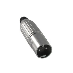 Wtyk mikrofonowy XLR 3pin na kabel Q-line