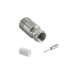 Wtyk F zaciskany na kabel RG11