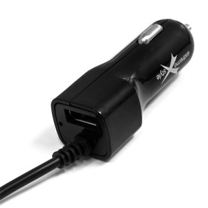 Ładowarka uniwersalna 12V/2.1A z gniazdem USB+Wt.microUSB USB+ microUSB