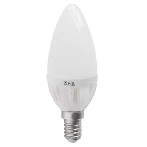 Żarówka LED 5W/E14 ŚWIECZKA CERAMIC ciepłe, białe światło