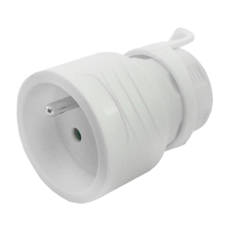 Gniazdo sieciowe proste z zawieszką