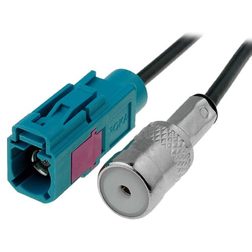 Kabel antenowy samochodowy gniazdo Fakra na gniazdo Blaupunkt