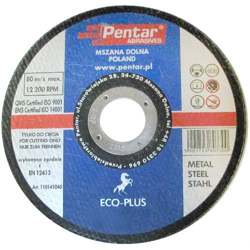 Tarcza do metalu PENTAR 125x4.0x22 ECO-LINE
