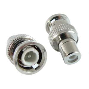 Adapter wtyk BNC na gniazdo RCA (cinch)