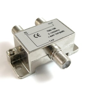 Tap 3 wyjścia - odgałęźnik antenowy TV 6dB